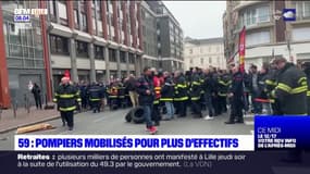 Nord: les pompiers mobilisés pour plus d'effectifs
