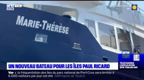 Var: un nouveau bateau pour les Îles Paul-Ricard