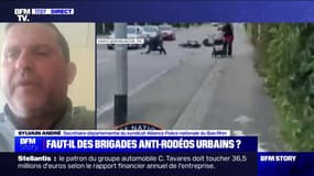 Sylvain André (syndicat Alliance Police nationale du Bas-Rhin) sur le policier blessé à Schiltigheim: "Ce que je vois, ce n'est pas un refus d'obtempérer, c'est des violences volontaires" 