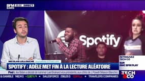 L'actu tech: Adèle met fin à la lecture aléatoire sur Spotify - 22/11