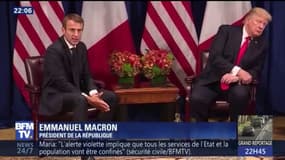 Donald Trump : "Emmanuel Macron fait un travail fantastique en France"