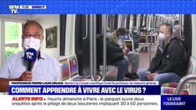 Coronavirus: pour le Pr Pierre-Louis Druais, "l'épidémie est en train de passer à un mode chronique, lent et progressif"