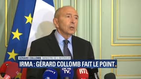 Le ministre de l'Intérieur Gérard Collomb, le 7 septembre 2017. 