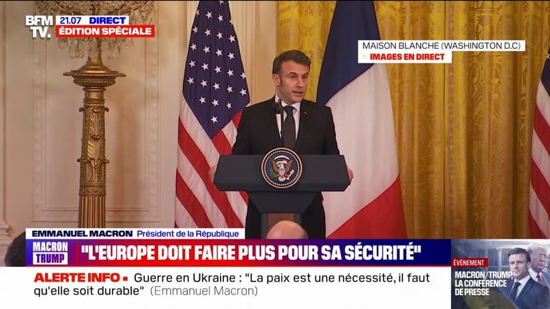 Emmanuel Macron sur l'économie: 