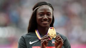 Tori Bowie, à Londres le 7 août 2017