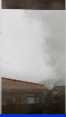  Une tornade a frappé la ville de Mios, en Gironde 