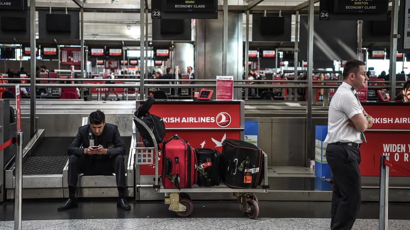 L'aéroport Ataturk d'Istanbul, le 22 mars 2017. 