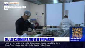 40.000 repas par jour: les cuisiniers des sportifs des JO de Paris se préparent
