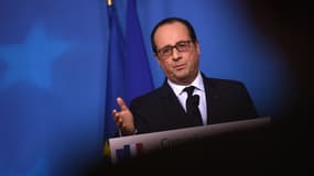 François Hollande, le 18 décembre 2014, à Bruxelles.