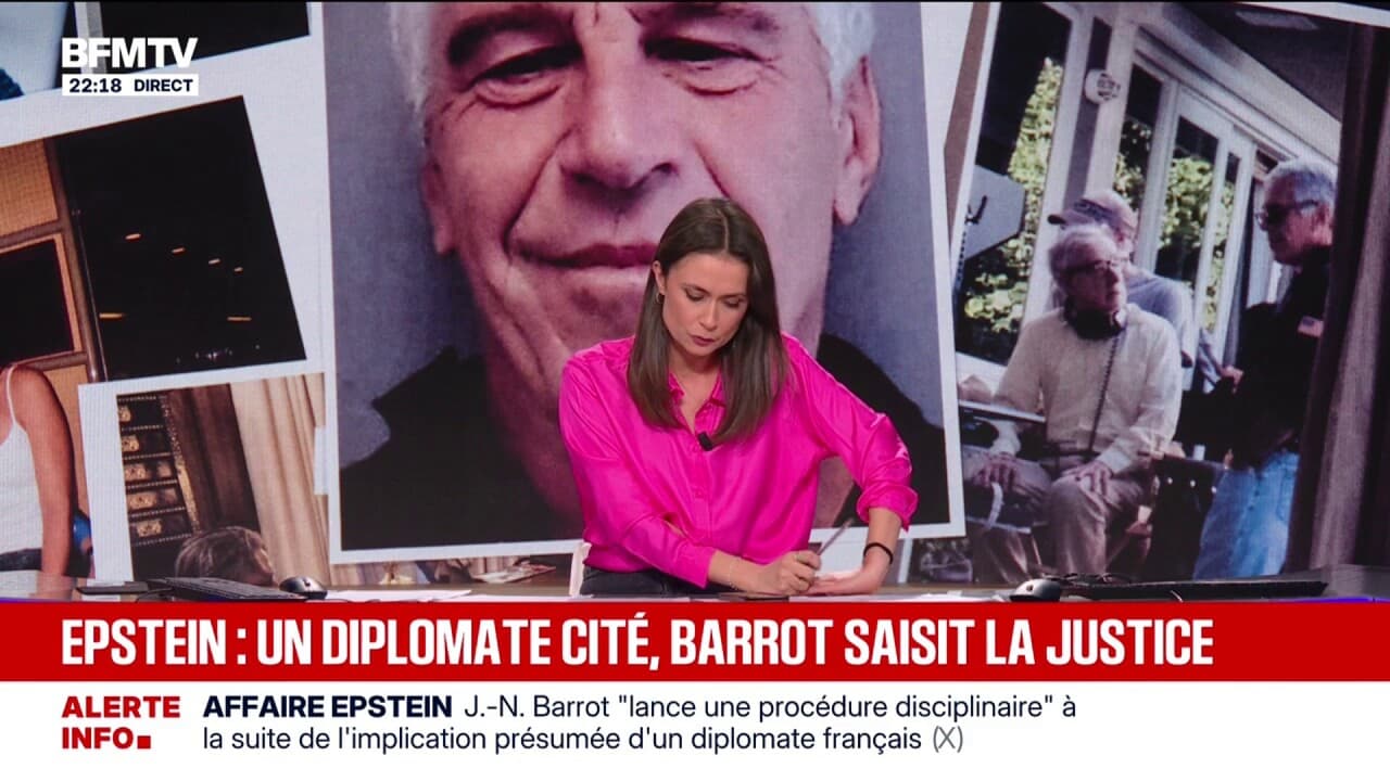 Jean-Noël Barrot saisit la justice après "la mise en cause" d'un diplomate français dans l'affaire Epstein Kép