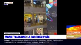 Manifestation Palestine: la Part-Dieu visée