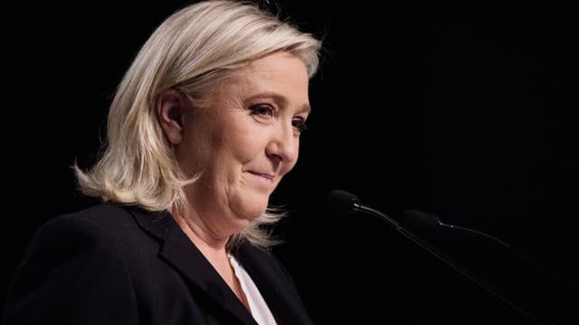 Marine Le Pen, présidente du Front national, le 6 décembre 2015.