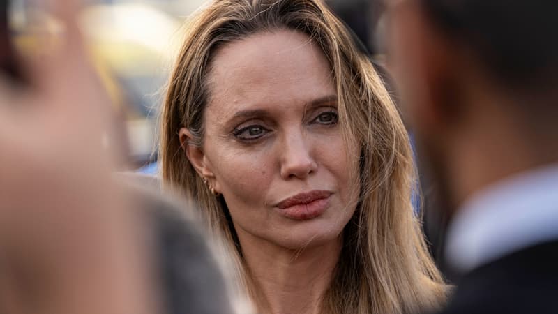 Gaza: Angelina Jolie s'est rendue au point passage de Rafah, en Égypte