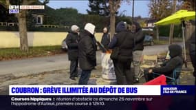 Seine-Saint-Denis: grève illimitée de conducteurs Transdev au dépôt de bus à Coubron