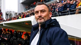 Franck Haise avec Lens le 25 février 2024