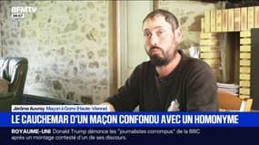 Confondu avec un homonyme, l'entreprise de ce maçon de Haute-Vienne placé sous liquidation judicaire "à cause d'une erreur administrative"