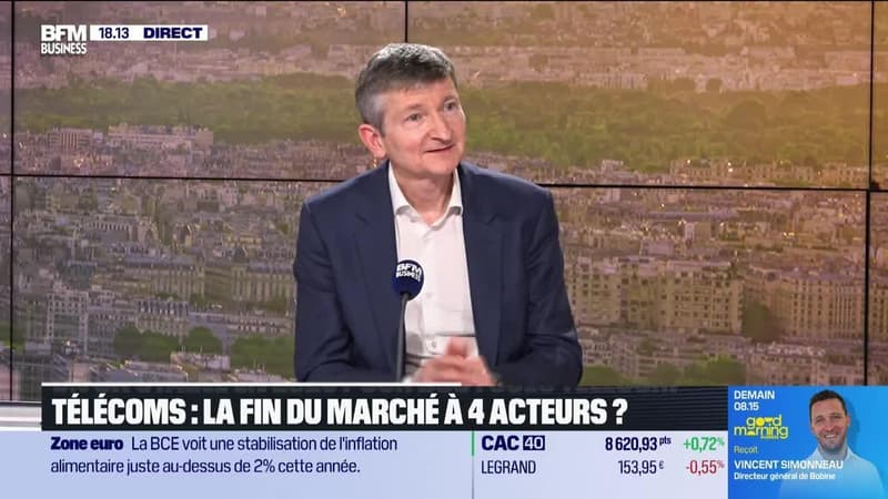 Grande Interview - Benoît Torloting (Bouygues Telecom) : Télécoms, la fin du marché à 4 acteurs - 25/02