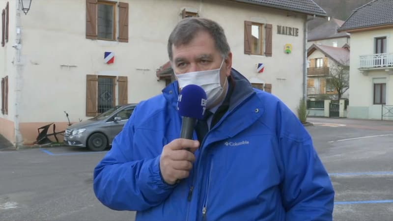 François Daviet, maire de La Balme de Sillingy (Haute-Savoie), le 28 février 2020.