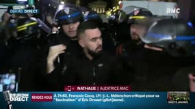 Nathalie, auditrice RMC: "Je n'ai vu aucune violence de la part des personnes qui étaient présentes. Le but était de se retrouver, de déposer une bougie."