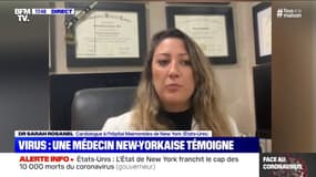 Des patients ne sont pas sauvés "parce qu'ils arrivent trop tard", témoigne cette médecin new-yorkaise