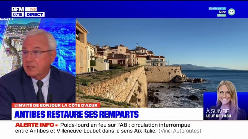 À quoi vont ressembler les remparts d'Antibes après leur restauration?