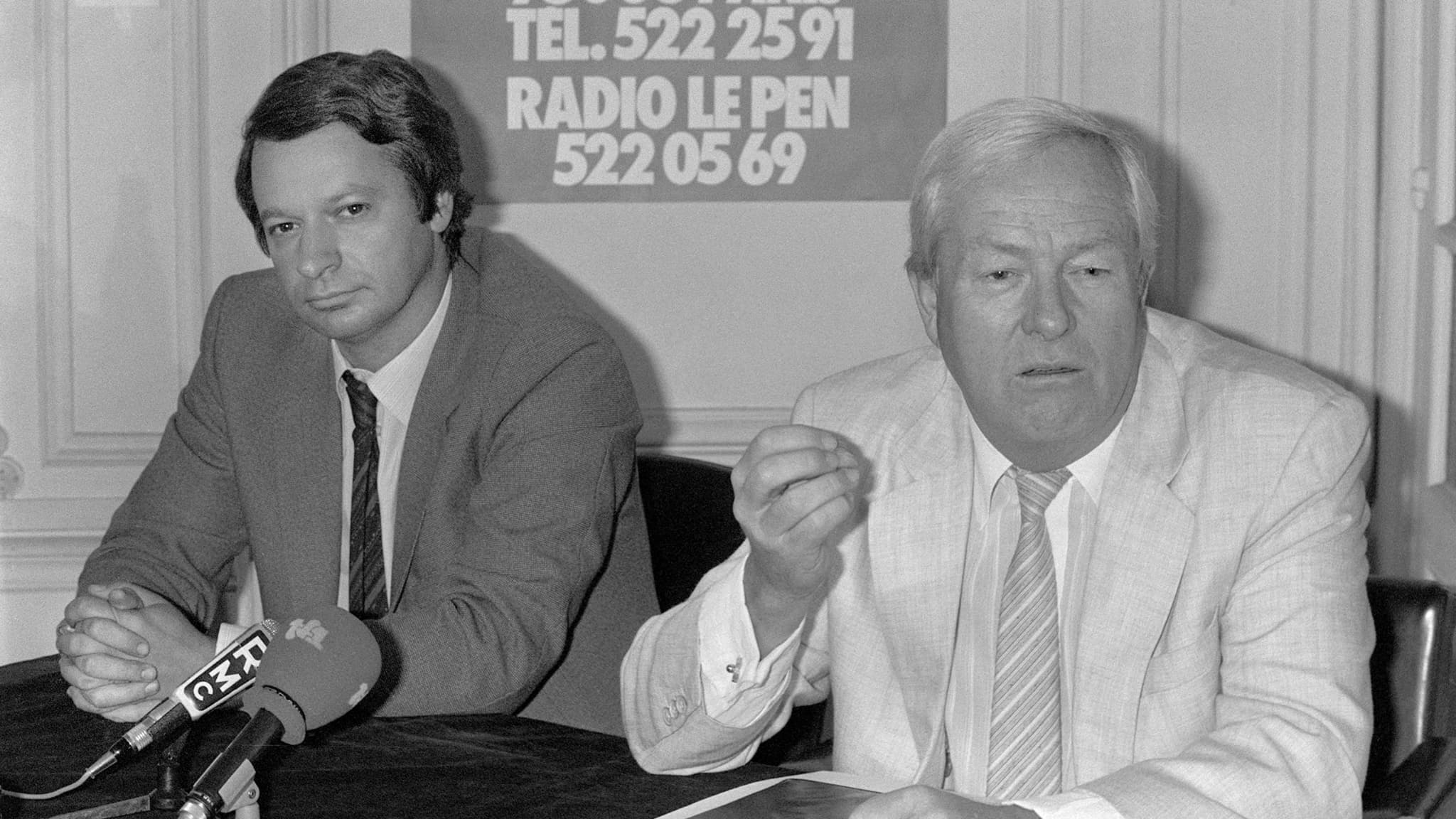 Jean-Marie Le Pen à Dreux le 6 septembre 1983