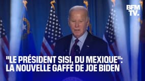"Le président Sissi du Mexique": la bourde de Joe Biden qui inquiète