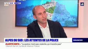 Alpes du Sud: le secrétaire national Alliance Police refuse que "la police soit le paillasson de la République"