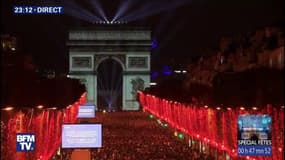 Nouvel An 2019: le spectacle à l'Arc de Triomphe durera 23 minutes