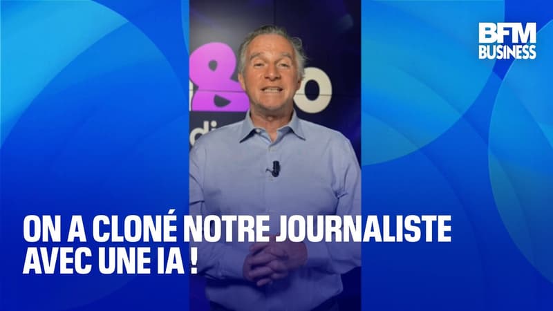 On a cloné notre journaliste avec une IA!