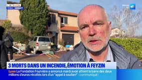 Feyzin: l'émotion après la mort de trois sœurs dans un incendie 