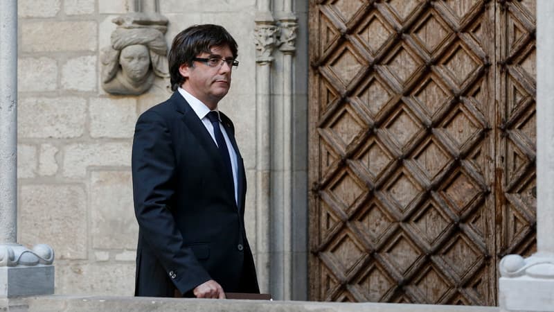 Carles Puigdemont, le 26 octobre 2017.
