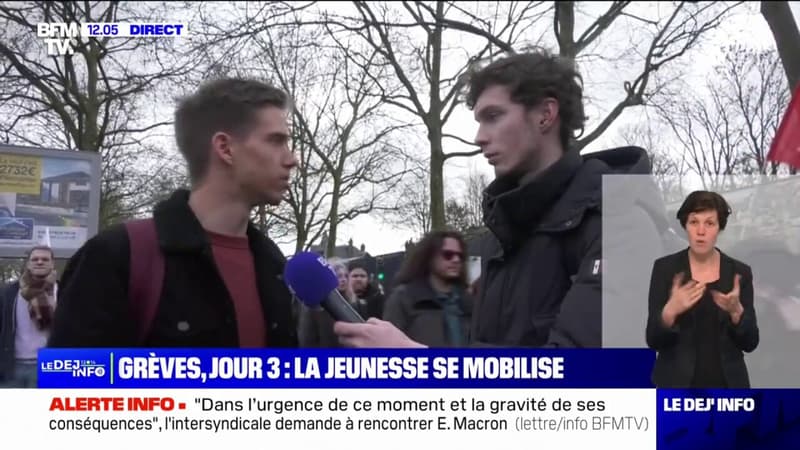 Réforme des retraites: les étudiants de la fac de Rouen se mobilisent