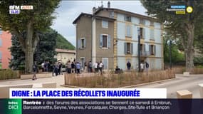 Digne-les-Bains: la place des Récollets inaugurée