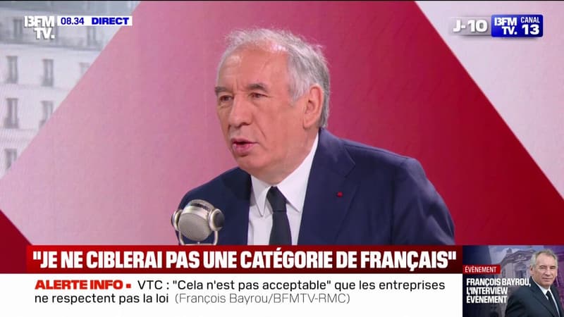 François Bayrou affirme qu'il prendrait l'accession du RN au pouvoir comme 