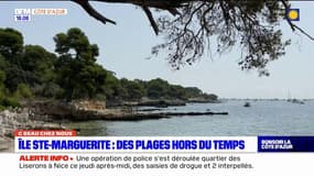 C beau chez nous: farniente dans les criques de l'île Sainte-Marguerite