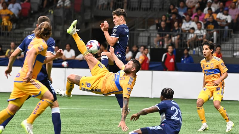 Leagues Cup: le splendide retourné acrobatique de Gignac avec les Tigres