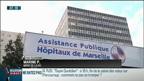 Marine a dû traverser tout l'hôpital de La Timone avec sa fille morte dans les bras