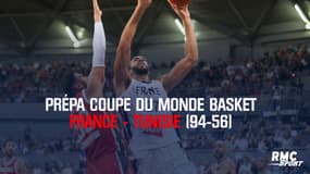 Résumé : France – Tunisie (94-56) – Prépa Coupe du monde