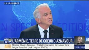 "En Arménie, Charles Aznavour, c'est plus qu'une icône", témoigne Alain Terzian