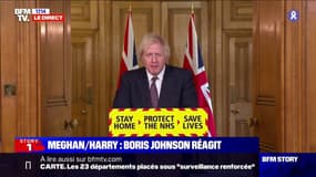 Boris Johnson: "Je n'ai pas l'intention de commenter quoi que ce soit sur ce qu'il se passe dans la famille royale"