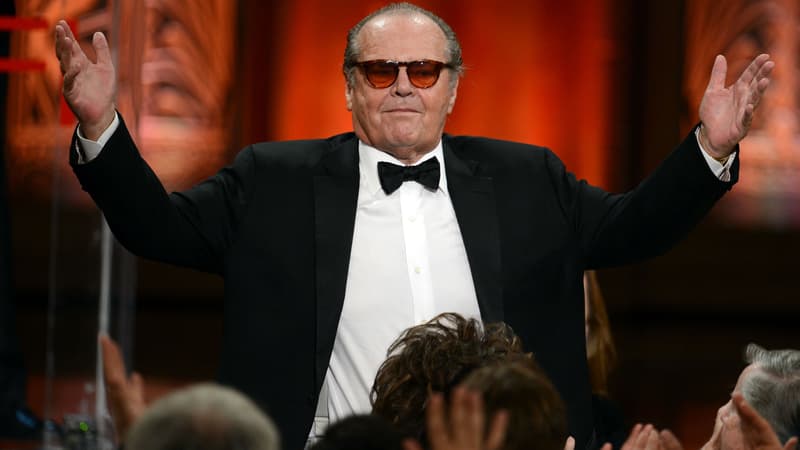 Jack Nicholson sur scène à Culver City, le en 2012