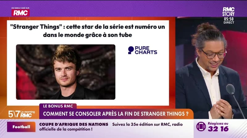 Le bonus RMC : Comment se consoler après la fin de Stranger Things ? - 06/01