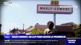 Les habitants et les commerçants de Marly-Gomont (Aisne) revisitent le clip de Kamini pour sauver leur pharmacie