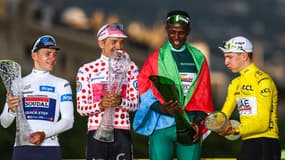 Evenepoel, Carapaz, Girmay, Pogacar 