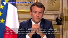 Coronavirus: Emmanuel Macron annonce "un mécanisme exceptionnel et massif de chômage partiel"