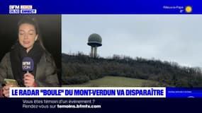 Base aérienne du Mont-Verdun: le mythique radar "boule" va disparaître près de Lyon