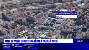 Nice: une femme chute du quatrième étage d'un immeuble après une dispute familiale