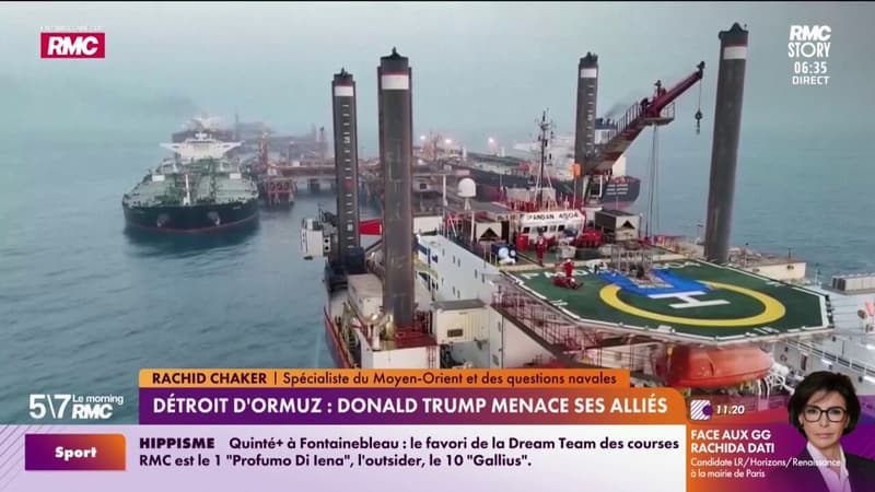 Détroit d'Ormuz : Donald Trump menace ses alliés