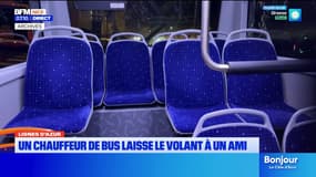 Lignes d'Azur : un chauffeur de bus laisse le volant à un ami